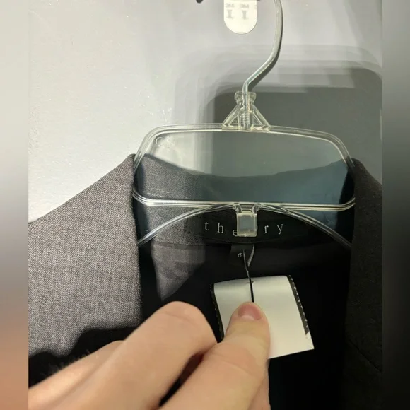 Theory Gabe B2 Wool Blend Blazer Womens Size 6 NWT - Picture 5 of 7